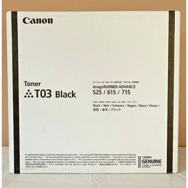 Canon CRG-T03 оригинална черна тонер касета